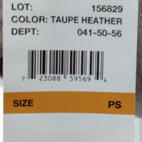 London Fog Sherpa Hood Wool-Blend Coat-Petite Small-Taupe Heather-New with Tags - Picture 4 of 7